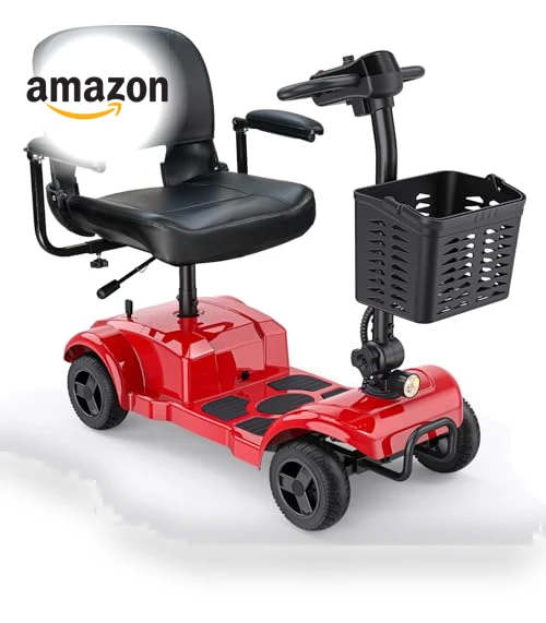 Folding 4 Wheel Mobility Scooter with 15 Mile Long Range — Mobility Scooters, ENGWE