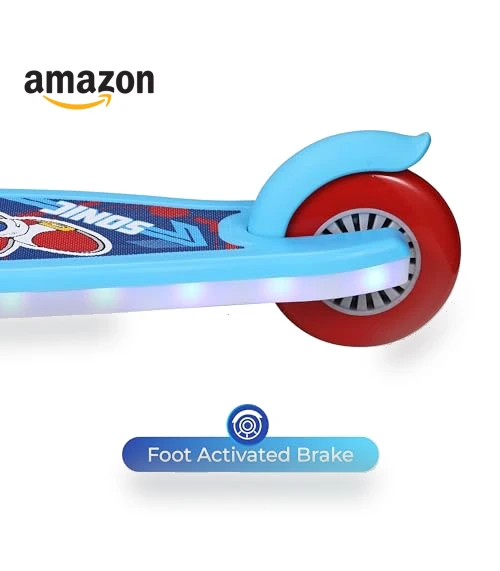 3 Wheeled Self-Balancing Kick Scooter for Kids with Light Up Wheels — Balance Bikes, Voyager