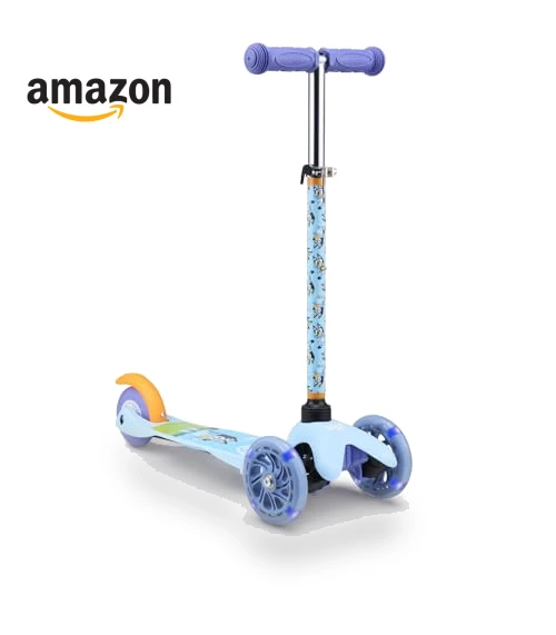 Self Balancing Kick Scooter with Light Up Wheels for Kids — Balance Bikes, Voyager