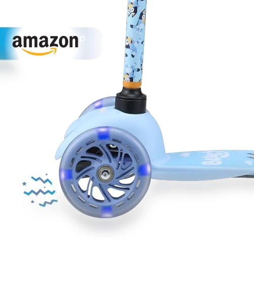 Self Balancing Kick Scooter with Light Up Wheels for Kids — Balance Bikes, Voyager