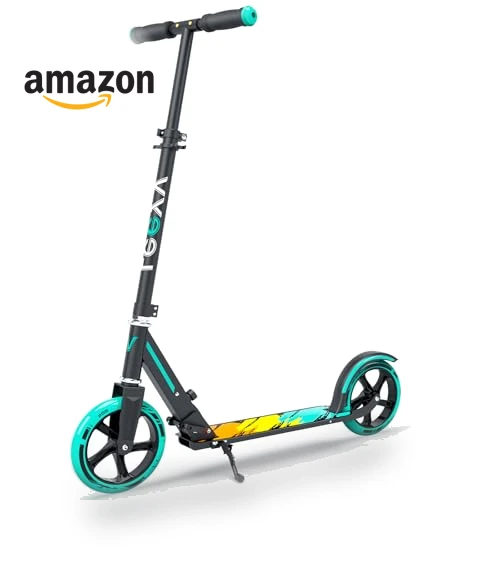 Adjustable Height Foldable Scooter for Kids and Adults — Push Scooters, LEEYV