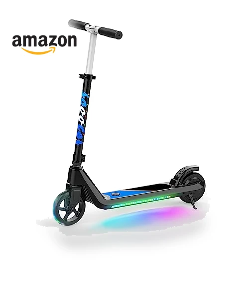 Electric Scooter for Kids with Adjustable Speed and Height — Balance Bikes, LINGTENG