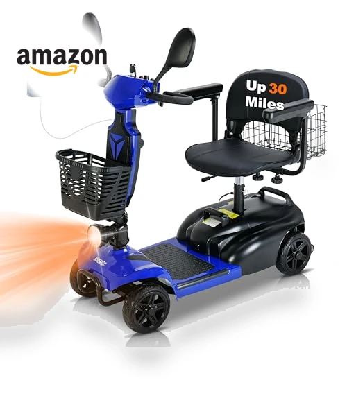 30 Mile Long Range Travel Mobility Scooter for Adults & Seniors — Mobility Scooters, MOVEMAGIC