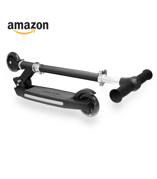 Kids Folding Kick Scooter with LED Light Up Wheels — Push Scooters, Hover-1