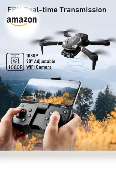 Mini Drone with Camera, 1080P FPV, 3 Batteries, Remote Control — Drones, FLYVISTA