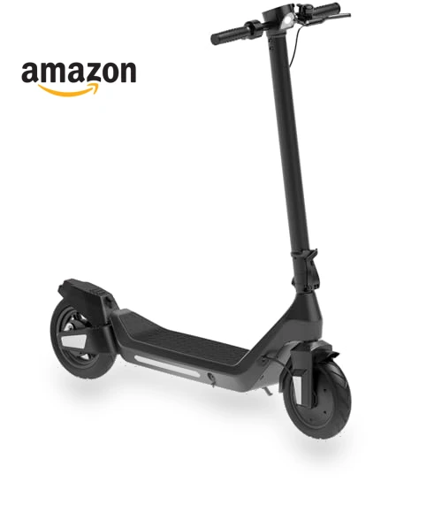 Foldable Electric Scooter with LED Display and Suspension — Electric Vehicles, Hover-1