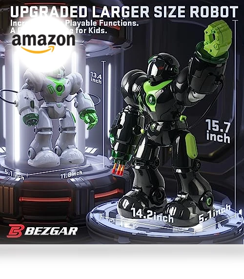 Programmable Dancing Robot Toy for Kids — Interactive Figures & Robots, BEZGAR