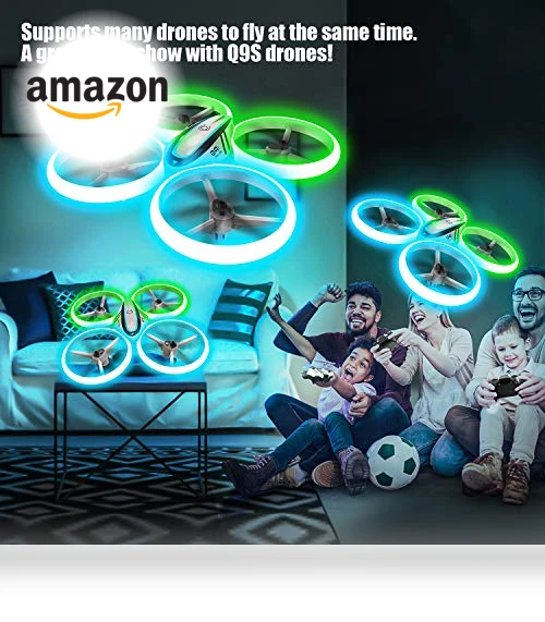 RC Drone with Altitude Hold and Headless Mode for Kids — Interactive Figures & Robots, HASAKEE