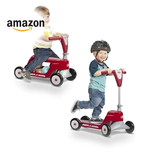 Toddler Scooter and Ride On Toy for Kids Ages 1-4 Years — Balance Bikes, Radio Flyer