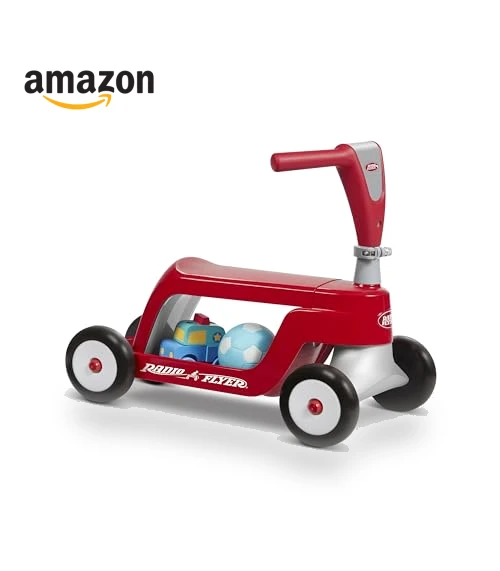 Toddler Scooter and Ride On Toy for Kids Ages 1-4 Years — Balance Bikes, Radio Flyer