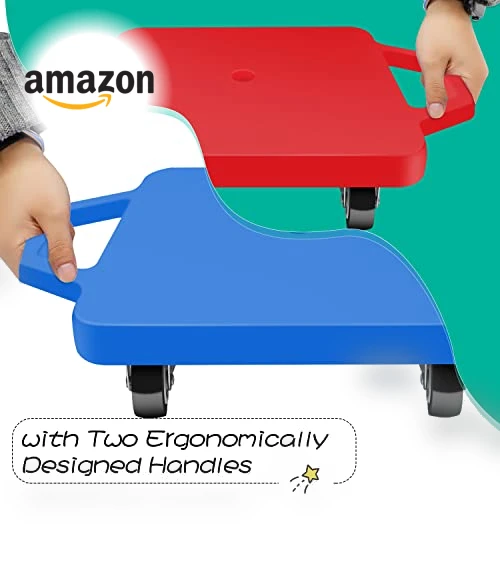 Kids Sports Scooter Board with 360-Degree Wheels and Handles — Kids' Bikes, tujol