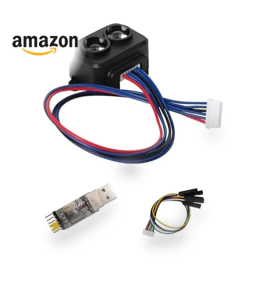 TF-Luna Lidar Sensor Kit with USB-TTL Adapter for Drone, Robot, Smart Home — Drones & UAV Technology, youyeetoo