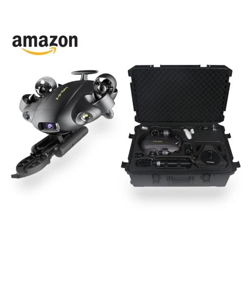 Underwater Drone with Robotic Arm, AI Vision Lock, 4K Camera, 660ft Dive — Drones & UAV Technology, FIFISH