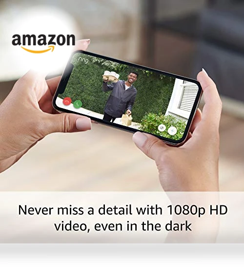 Video Doorbell Wired with Two-Way Talk and HD Camera — Smart Home Security, Ring