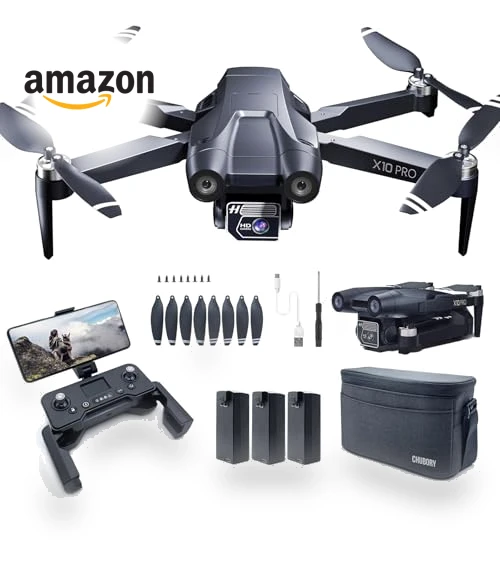 X10 PRO GPS Drone with Camera 4K UHD, 90 Min Flight Time, 3280 FT Range — Drones, CHUBORY