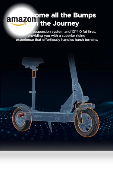 Y600 830W Electric Scooter with Detachable Seat, 48V18.2A Battery, 43.5Miles Range — Electric Vehicles, ENGWE
