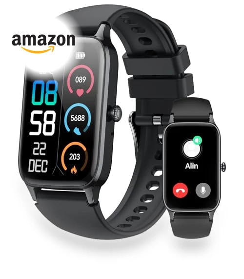 1.57" Smartwatch with Bluetooth Calls, 110+ Sport Modes, Heart Rate Monitor — Smartwatches, Dyurwa