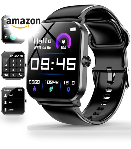1.85" Smartwatch with Heart Rate Monitor, Sleep Tracker, 120+ Sport Modes — Smartwatches, ganopterygon