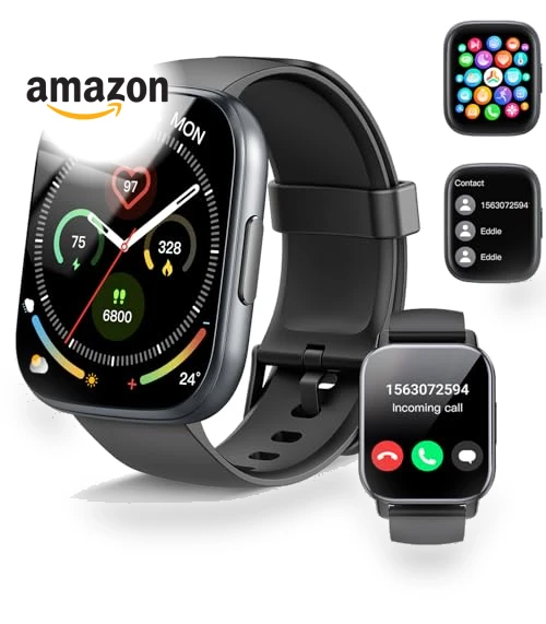 1.95" Smartwatch with Bluetooth Calls, 110+ Sports Modes, Heart Rate Monitor — Smartwatches, Cillso