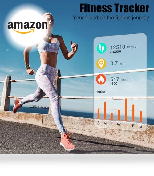 1.96" Fitness Tracker Smartwatch with Heart Rate Monitor — Smartwatches, Coucur