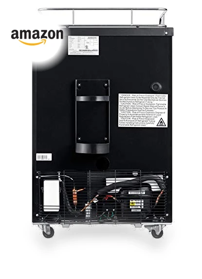 24 Inch Wide Kegerator Conversion Refrigerator for Full Size Keg — Beer Dispensers, EdgeStar