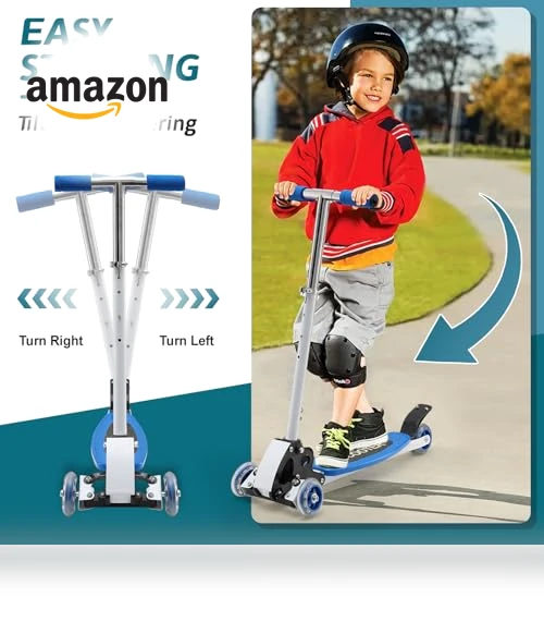 3 Wheel Kick Scooter for Kids Ages 8-12 — Electric Vehicles, CALCHELE