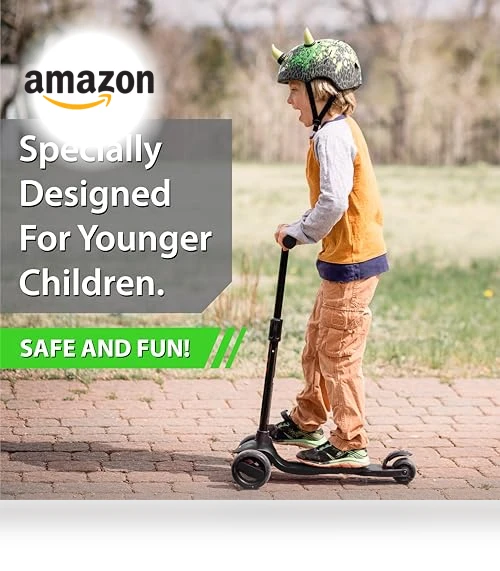 3 Wheel Scooter for Kids with Adjustable Handlebar - Perfect for Toddlers Ages 3-10 — Balance Bikes, New Bounce