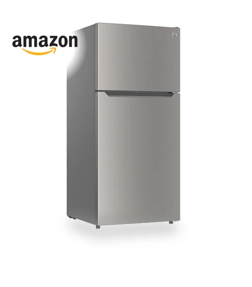 30" Top Freezer Refrigerator with Adjustable Glass Shelving, Humidity Control Crispers — Mini Fridges, Kenmore