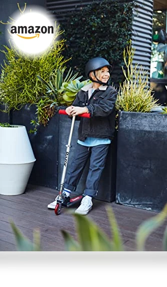 A2 Kick Scooter for Kids – Foldable, Lightweight with Front Suspension — Push Scooters, Razor