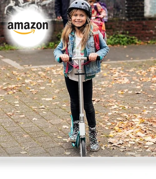 Adjustable Height Foldable Scooter for Kids and Adults — Push Scooters, LEEYV