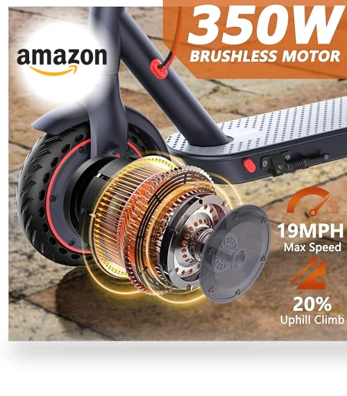 Aluminum Alloy Frame Electric Scooter for Adults — Electric Self-Balancing Scooters, Qlaway