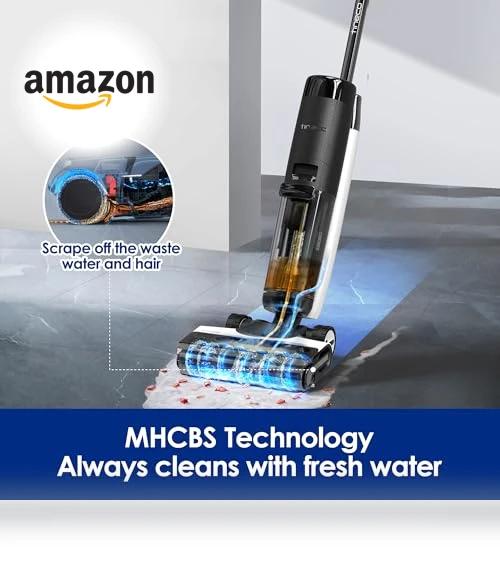 Cordless Wet Dry Vacuum Cleaner with Self-Cleaning, Smart Mop for Hard Floors — Vacuums, Tineco