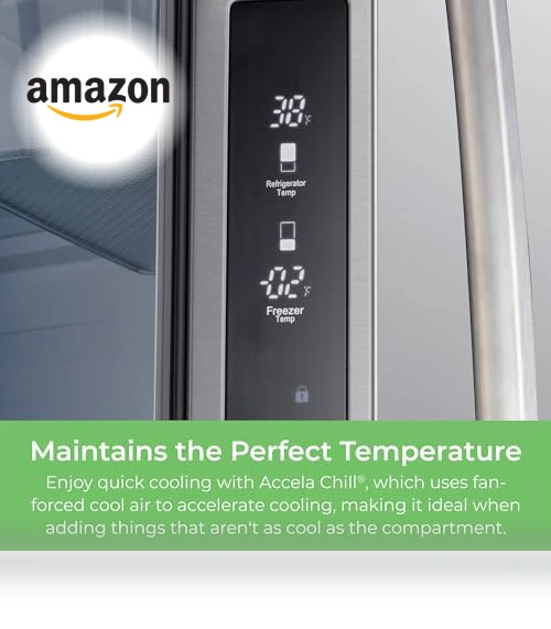 Counter-Depth French Door Refrigerator with Ice Maker, Energy Efficient Inverter Compressor — Cooling Solutions, Kenmore