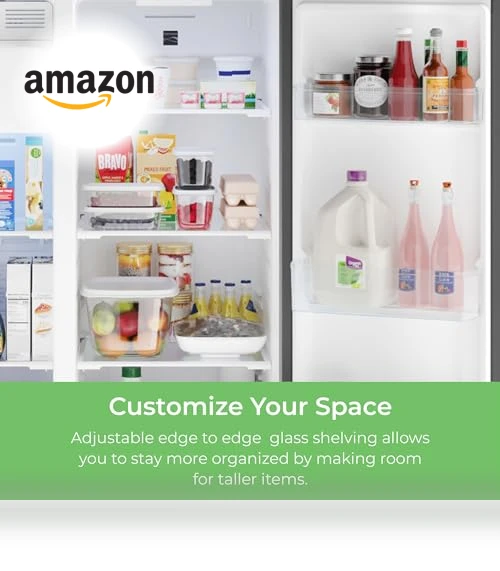 Counter-Depth Side Refrigerator/Freezer with Water Dispenser, Ice Maker, Stainless Steel — Cooling Solutions, Kenmore