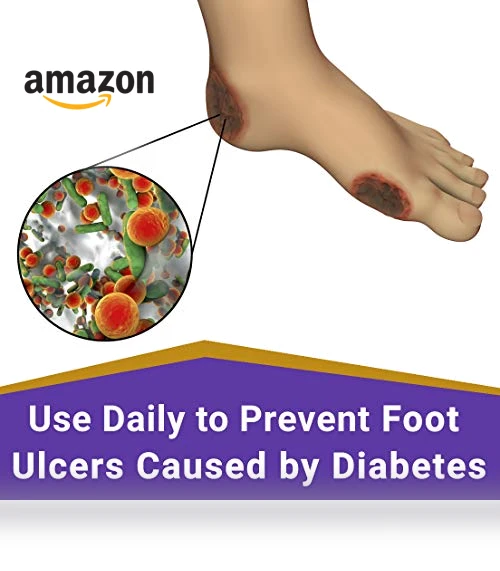 Daily Foot Cleanser Spray for At-Risk Feet, 8 ounce — Hand Wash, SkinSmart
