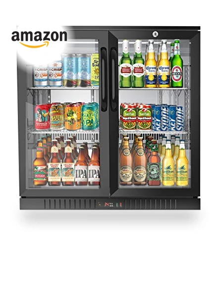 Double Door Refrigerator, Black, 7.4 Cubic Feet — Cooling Solutions, KoolMore
