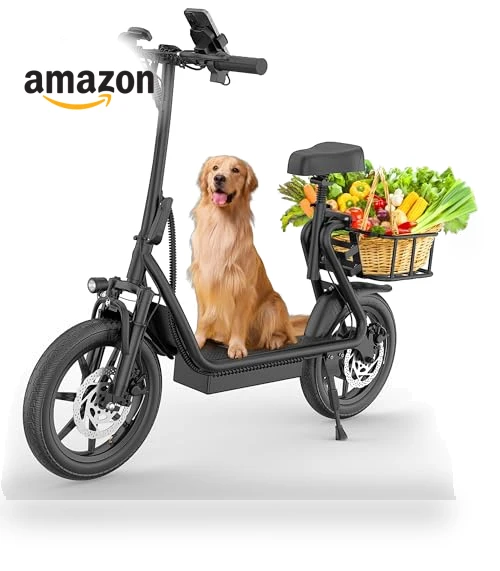 Electric Scooter, 350W/500W Motor, 21-28 Miles Range, 19/21 Mph Top Speed, 8.5''/10''/14'' Tires, Dual Braking — Electric Self-Balancing Scooters, VOLPAM