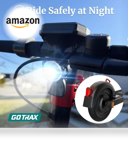 Electric Scooter for Adults, 500-650W Motor, 10-11" Tires, 25-45 Miles Range, 20-38MPH Speed, Foldable — Electric Vehicles, Gotrax