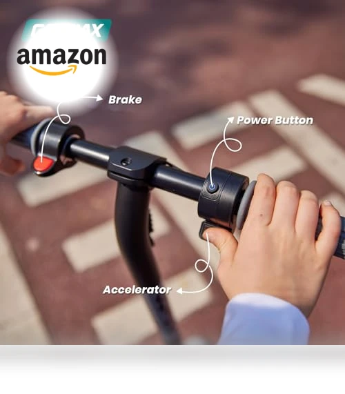 Electric Scooter for Kids, 6" Solid Wheels, Max 4 Miles and 7.5 Mph Speed — Electric Vehicles, Gotrax