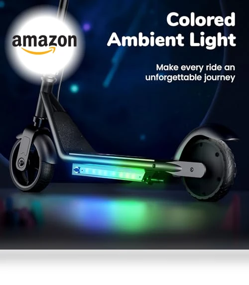 Electric Scooter for Kids Ages 6-12, 150W Motor, LED Display, 3 Speeds Adjustable — Electric Vehicles, iScooter