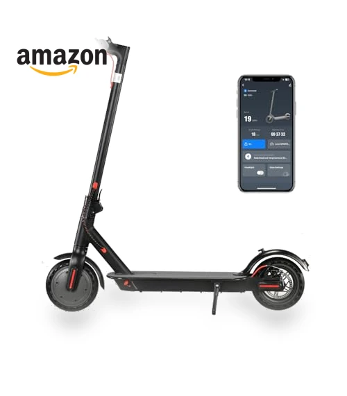 Foldable Electric Scooter for Adults, 350W Motor, 19 Mph, 21 Miles Range — Push Scooters, YIWMWIY