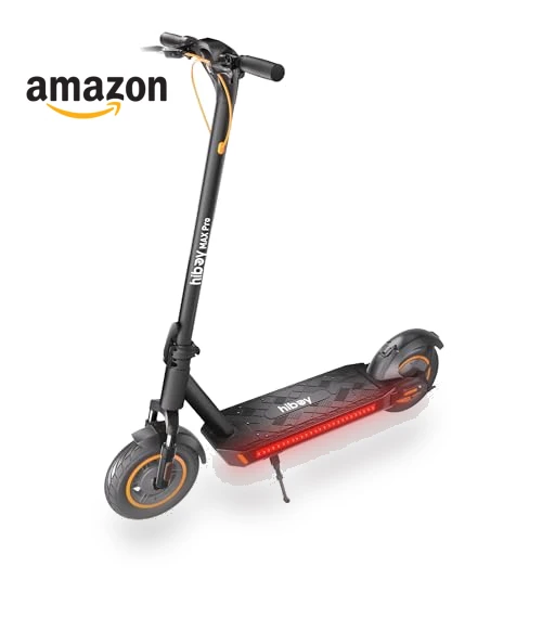 MAX Pro Electric Scooter, 46.6 Mi Long Range, 22 MPH, Dual Suspension, 265lbs MAX Load — Electric Self-Balancing Scooters, Hiboy