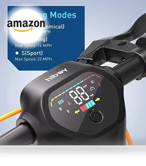 MAX Pro Electric Scooter, 46.6 Mi Long Range, 22 MPH, Dual Suspension, 265lbs MAX Load — Electric Self-Balancing Scooters, Hiboy