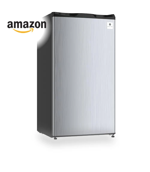 Mini Refrigerator with Freezer Compartment, 3.2 Cubic Feet, Adjustable Thermostat, Reversible Door — Mini Fridges, ARCTIC CHEF