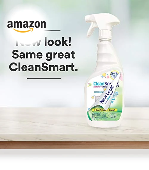 Nursery & High Chair Cleaner, Hypochlorous Disinfectant, Pack of 2 — Disinfectants, CleanSmart