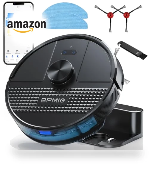Robot Vacuum and Mop Combo with LiDAR Navigation — Smart Cleaning Robots, BPMIO