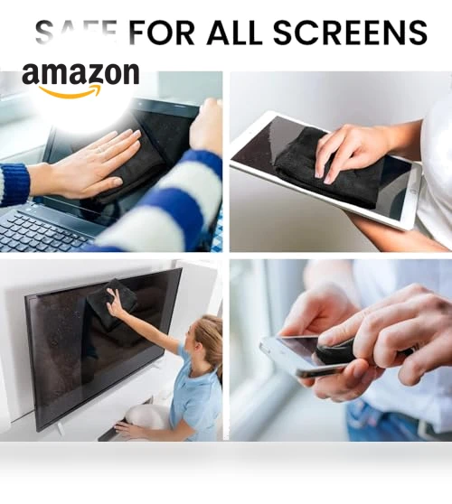 Screen Cleaner Spray Kit for Smart TV, LCD, LED, OLED - Streak-Free Cleaning — Screen Filters, EVEO