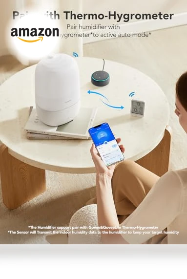 Smart Humidifiers for Bedroom with Essential Oil Diffuser — Air Moisturizers, GoveeLife