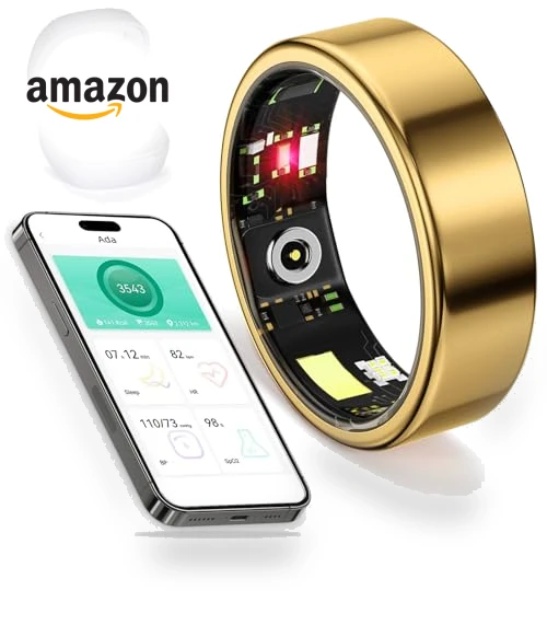 Smart Ring Fitness Tracker - Health Sleep Heart Rate Monitor — Smartwatches, GYSOA