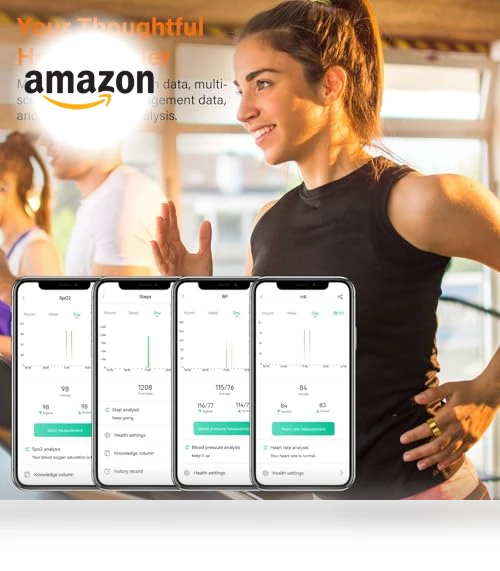 Smart Ring Fitness Tracker - Health Sleep Heart Rate Monitor — Smartwatches, GYSOA
